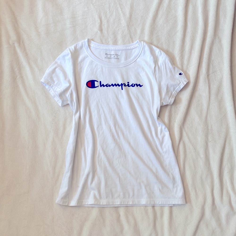 Champion activewear white t shirt - xs-m